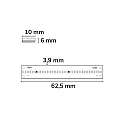 ISOLED Outdoor LED Strip HT927/965 COB CCT - für Umgebungstemperaturen bis zu 100°C , IP68, 512 LED//m, 24V DC, 8W/m 2700-6500K