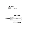 ISOLED LED Strip HEQ918/940 LINEAR CCT 256LED/M 130LM/W white