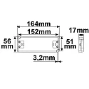 ISOLED LED Trafo 48V/DC, 0-100W, ultraflach, SELV, schaltbar