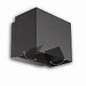 ISOLED LED Außenwandleuchte UP&DOWN, IP65, 2x 5W 3000K, Abstrahlung 15-120° (getrennt verstellbar), schaltbar, Aluminium, schwarz