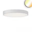 LED Deckenleuchte RUND, IP42, Ø 100cm, 80/100W (multi) 2700/3000/4000K (CCT Switch) 11800lm, UGR<19 2H, dimmbar, weiß