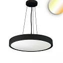 LED Hängeleuchte RUND, IP42, Ø 80cm, 60/70W (multi) 2700/3000/4000K (CCT Switch) 7200/8400lm, UGR<19 2H, dimmbar, exkl. Kabel