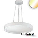 LED Hängeleuchte RUND, IP42, Ø 100cm, 80/100W (multi) 2700/3000/4000K (CCT Switch) 9600/12000lm, UGR<19 2H, dimmbar