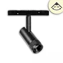 LED Schienen-Strahler für für NV-Schienensystem TRACK48, 48V DC, 7W 3000K, fokussierbar 18°-60°, UGR<16, schwenkbar