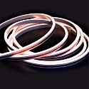 Outdoor LED Strip LED NeonPRO RGB CUSTOM B08H12, IP67, 140 LED/m, 24V DC, 14.4W/m RGB, 500cm / 0.8cm, inkl. Clips
