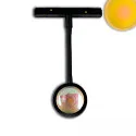 LED Leuchte SUNGLOW FLEXIBLE für NV-Schienensystem TRACK48, halbrund, 48V DC, 5.5W 2000K 300lm 160°, CRi >90, schaltbar