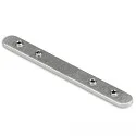 connecting piece Z49 180° STRAIGHT (IL-ALU20) surface-mounted version, set of 4