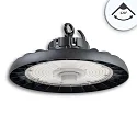 hall spot FL2 POWERSWITCH DIM / 120-150-200W / 120° impact resistant, multipower IP65, black dimmable