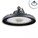 hall spot FL2 200W DALI DIM 120° DALI controllable IP65, black dimmable