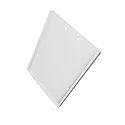 Zubehör für Profil LAMP40 - Endkappe EC115, 2 Stk., mit Lichtfalle, weiß