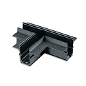 Zubehör für NV-Trockenbauschiene TRACK48 - T-Schiene horizontal, nicht stromführend, schwarz