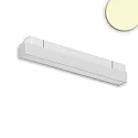 LED Linearleuchte LINE+ 30cm für NV-Schienensystem TRACK48 48V DC, CRI90, prismatisch, DALI dimmbar, 10W 3000K 120°, weiß