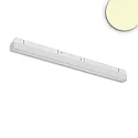 LED Linearleuchte LINE+ 60cm für NV-Schienensystem TRACK48, 48V DC, CRI90, prismatisch, DALI dimmbar, 20W 3000K 120°, weiß