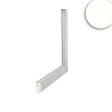 LED Eckleuchte 90° vertikal für NV-Schienensystem TRACK48, 48V DC, CRI90, prismatisch, DALI dimmbar, 20W 4000K, weiß