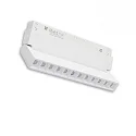 LED Raster-Schienen-Strahler 22cm für NV-Schienensystem TRACK48, 48V DC, CRI90, UGR<19, schwenkbar, DALI dimmbar