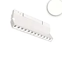 LED Raster-Schienen-Strahler 22cm für NV-Schienensystem TRACK48, 48V DC, CRI90, UGR<19, schwenkbar, DALI dimmbar