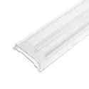 Zubehör für 3-Phasen Linearleuchte prismatisch, 120cm - Einschubcover, 25° Linse asymmetrisch