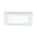 LED Aufbau-/Einbauleuchte FLEX PRO 235x235, IP44, eckig, 23.5cm, 16W 3000-4000K (CCT Switch) 1920lm (120lm/W), dimmbar, weiß