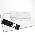 ISOLED LED panel ECO BACKLIGHT LINE 625 set of 6, dimmable 36W 4350lm 4000K CRI 80-89