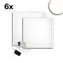 LED panel ECO BACKLIGHT LINE 625 set of 6, dimmable 36W 4350lm 4000K CRI 80-89
