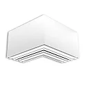 ISOLED Profil L-Verbinder LAMP40, weiß