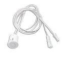 PIR-Bewegungsmelder MINI AMP, 3m, 30 sec., 12-24V DC, 3A, IP20, weiß