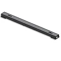 Traverse mit Zopfmaß 13,3cm für 2/4 Fluter, grau