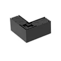 L-Verbinder für LED Aufbau-/Hängeleuchte LINKLINE50, schwarz
