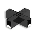 X-Verbinder für LED Aufbau-/Hängeleuchte LINKLINE50, schwarz