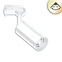 LED 3-Phasen Strahler SELECT PHASE, IP20, 4-8W (multi) 2700-5000K (CCT-Switch) 650lm 18°-50°, CRi>90, UGR<19, dimmbar, weiß