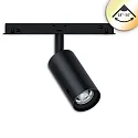 LED NV-Strahler SELECT ON-OFF für Schienensystem TRACK48, 8W 2700-5000K 18°-50°, CRi>90, UGR<19, schaltbar, schwarz