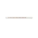 track grid luminaire TRACK48 LINE+ MINI ON-OFF 34CM switchable, prismatic IP20, black matt 