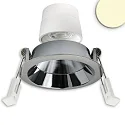 LED Einbaustrahler BACK68, rund, 36°, 5W, 2700K, 380lm, IP20, dimmbar, chrom