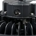 ISOLED LED Hallenleuchte ECO, 120°, PowerSwitch 60W|80W|100W, 4000K, 13000lm, IP65, schwarz
