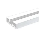 LED Gardinenprofil CURTAIN 10 ONE, 1-längig, 200cm, weiß
