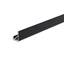 ISOLED cabinet profile FURNIT10 WARDROBE, black