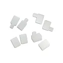 Endkappen Set für WALLWASHER 20x55° Flexband, 2 Stück, weiß