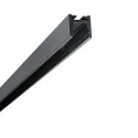 ISOLED Gardinenprofil CURTAIN ONE FLAT, 1-längig, 200cm, schwarz