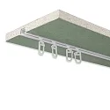 ISOLED Gardinen-Inlay, 100cm, opal