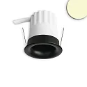 LED Einbaustrahler BACK32, rund, 36°, 5W, 2700K, 320lm, IP20, dimmbar, schwarz