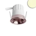 LED Einbaustrahler BACK32, rund, 36°, 5W, 3000K, 350lm, IP20, dimmbar, rosegold