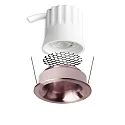 ISOLED LED Einbaustrahler BACK32, rund, 36°, 5W, 3000K, 350lm, IP20, dimmbar, rosegold