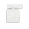 ISOLED LED 3-Phasen-Strahler MATRIX, IP20, eckig / flach, UGR<19, CRi92, schaltbar, kardanisch, 20W 4000K 2200lm 40°, weiß