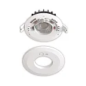 LED Einbaustrahler VARIO-68 mit PIR-Sensor, 60°, 6W, 2700|3000|4000|6000K, 580lm, IP65, weiß