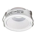 ISOLED Einbaurahmen für MR11/GU10 Mini Spots, rund, weiß