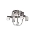 ISOLED mounting bracket Z62 SURF12 BORDERLESS FLAT, silver