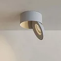 ISOLED LED Aufbauleuchte SPHERE, 10W, 2700K, 500lm, IP54, dimmbar, weiß/weiß