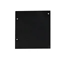 Endkappe EC133 für Gardinenprofil CURTAIN 10 ONE FLAT mit VISOR, 1 Paar (links & rechts), weiß