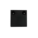Endkappe EC132 für Gardinenprofil CURTAIN 10 ONE FLAT, 2 Stück, weiß