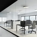 ISOLED LED Deckenleuchte DN400 PHASE, IP44, Ø 40cm, 20/30W (multi) 2700-4000K (CCT-Switch) 3600lm 100°, UGR<19, Phasen dimmbar, weiß